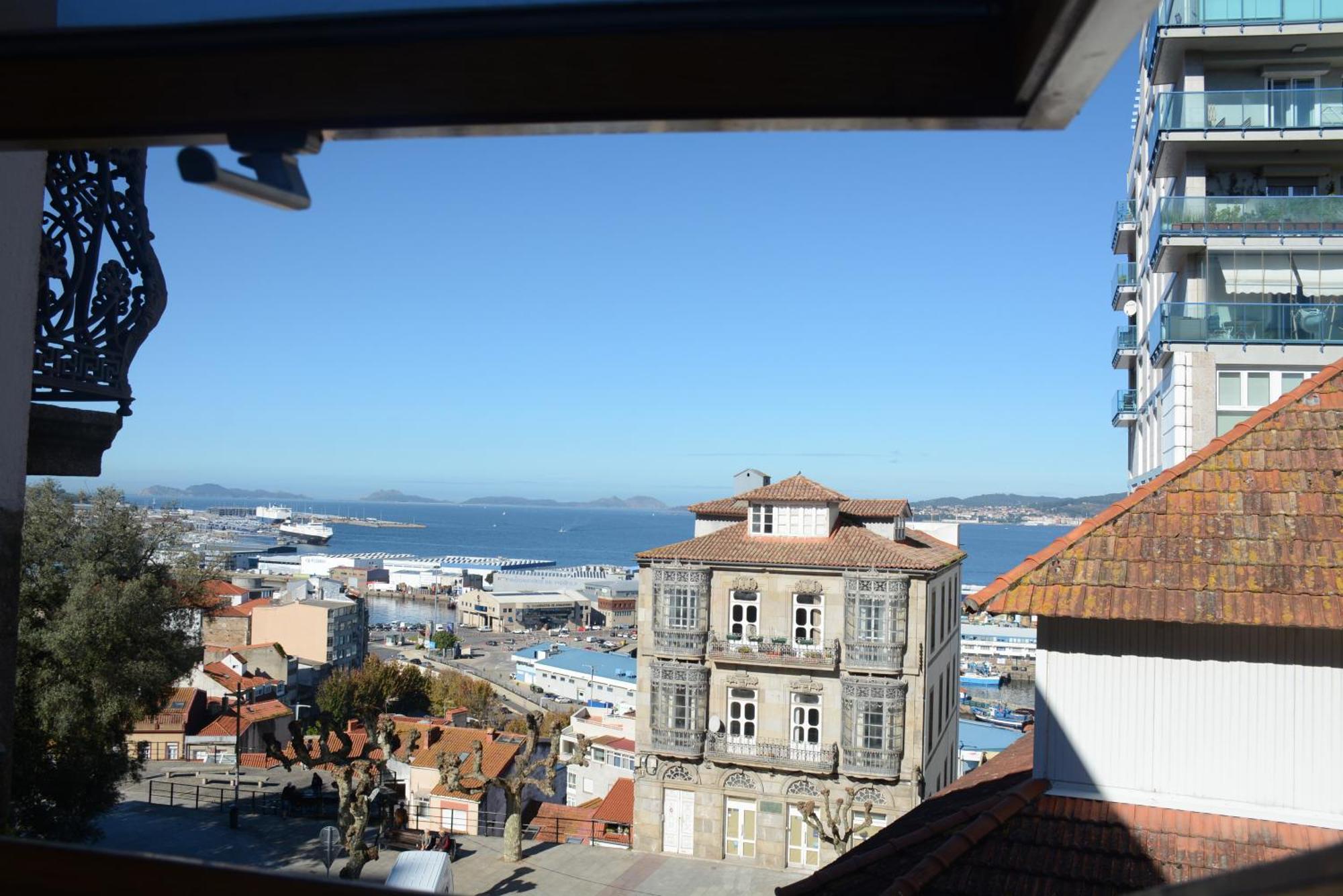 Apartament Preciosas Vistas Y A Estrenar En El Casco Viejo Centro Ciudad Vigo Zewnętrze zdjęcie