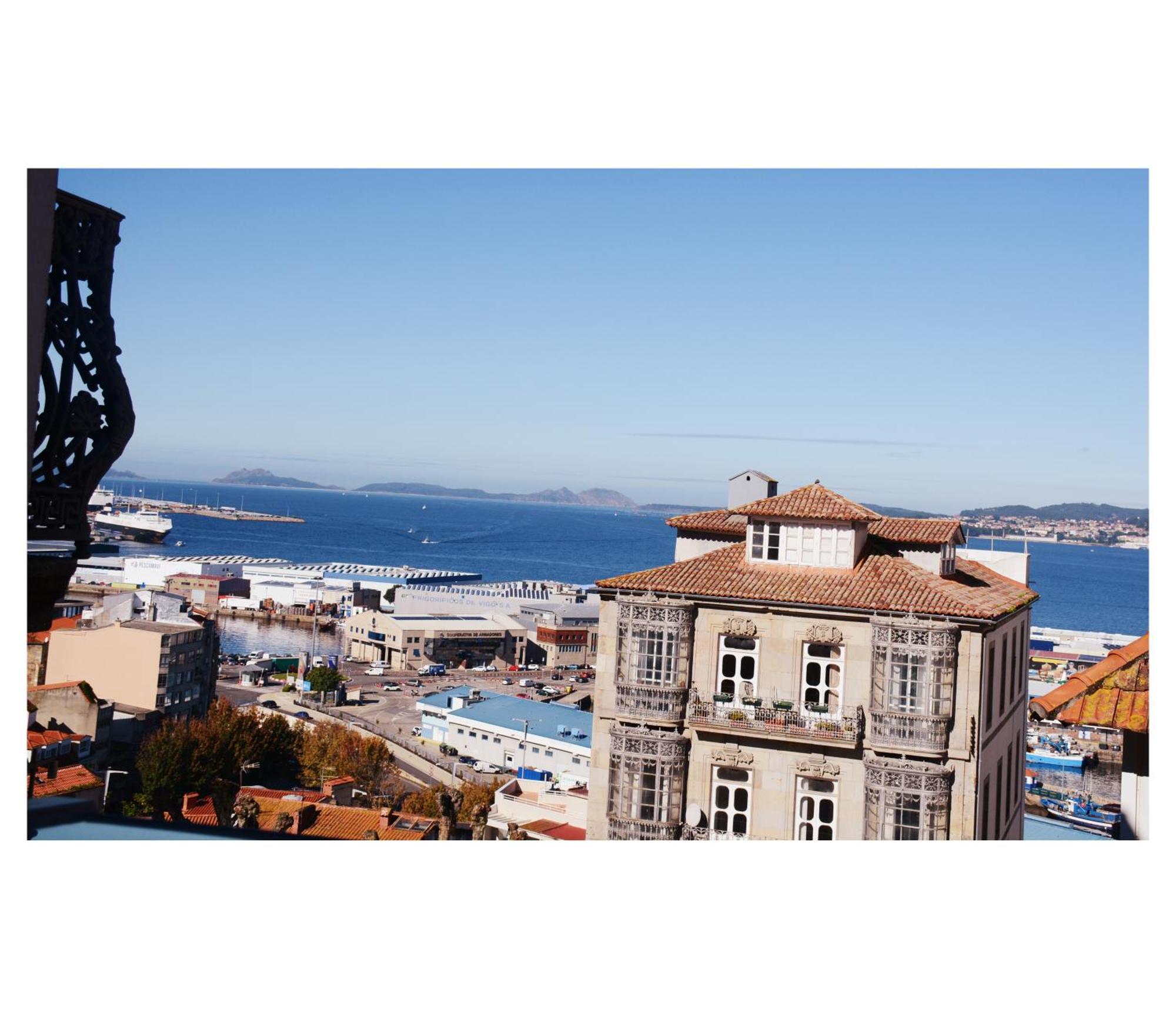 Apartament Preciosas Vistas Y A Estrenar En El Casco Viejo Centro Ciudad Vigo Zewnętrze zdjęcie